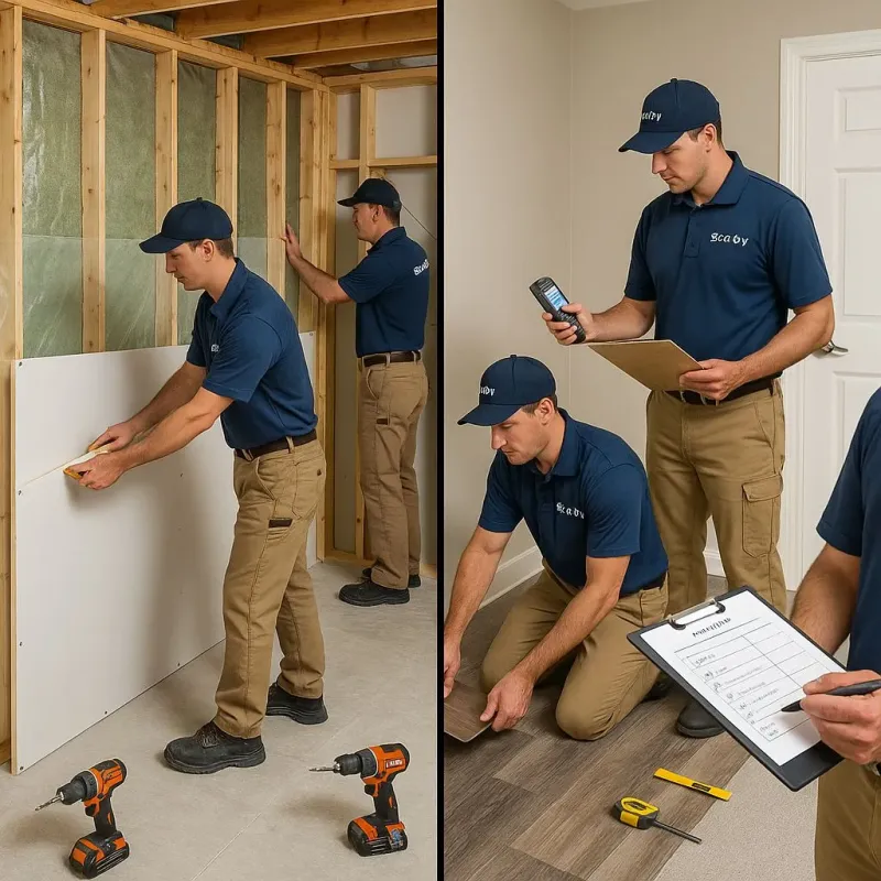 Repairs and Reconstruction process in Green County, WI